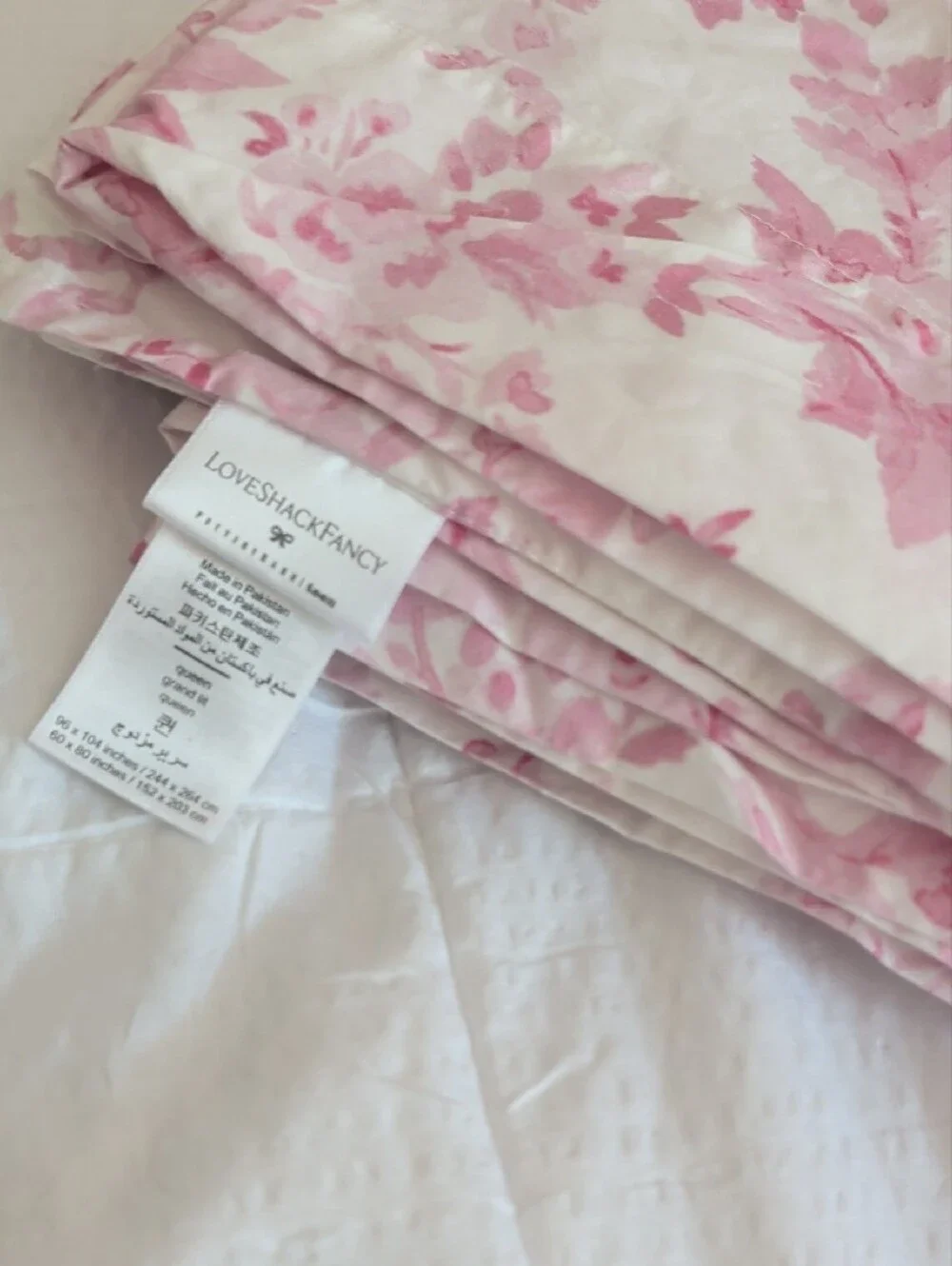 LoveShackFancy By Pottery Teen Queen Sheet Set